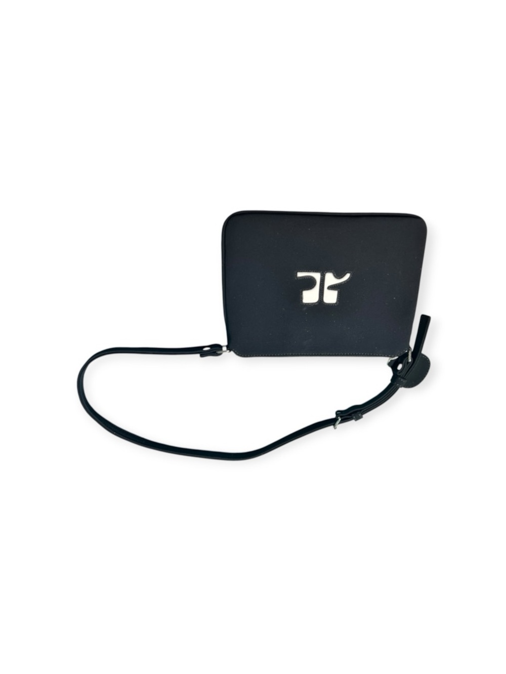 Courrèges Black
Jersey Flat Pochette NWOT